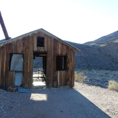 Inyo Mine ghost town structure