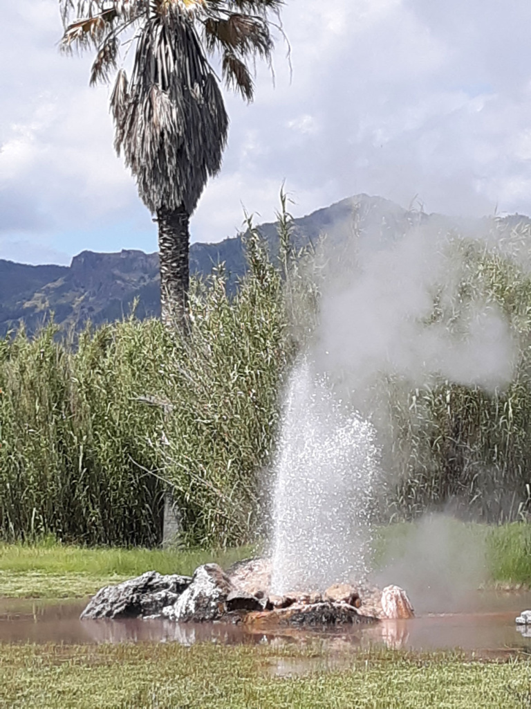 Calistoga's Old Faithful geyser