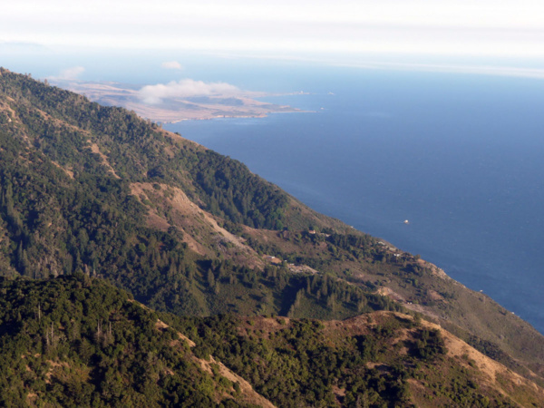 Pacific Ocean from San Martin Top