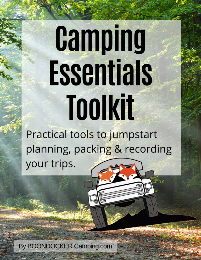 Camping Essentials Toolkit system