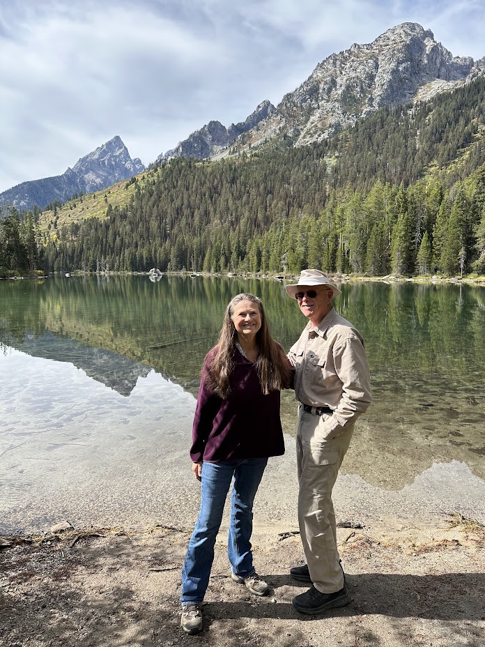 Jenny lake in the Tetons